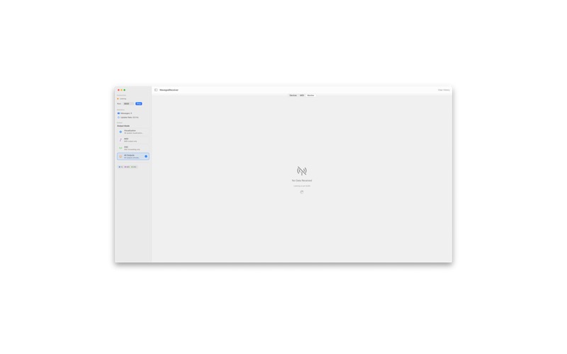WavegodReceiver screenshot