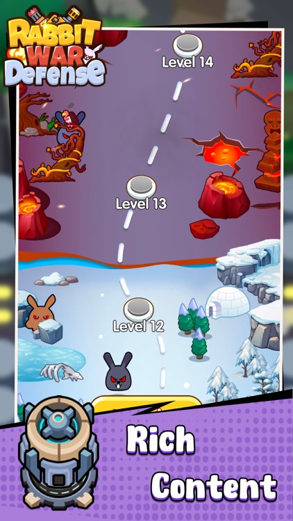 Rabbit War Defense screenshot-3