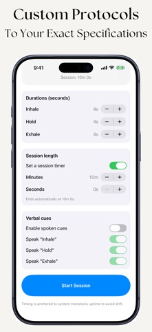 Cadence: Precision Breathing Screenshot 3 of 5