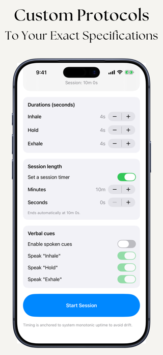 Cadence: Precision Breathing Screenshot 3 of 5