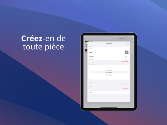 Screenshot #5 pour Cooking Recipes : Recettes
