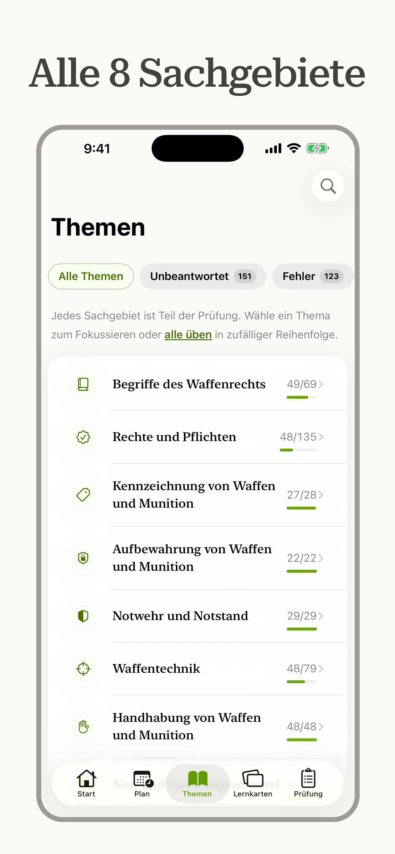 Waffensachkunde App §7 Prüfung screenshot 6