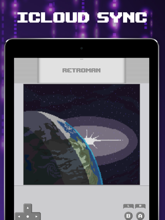 Retroman: GameBoy NES Emulator iPad screenshot 4 - Entertainment app
