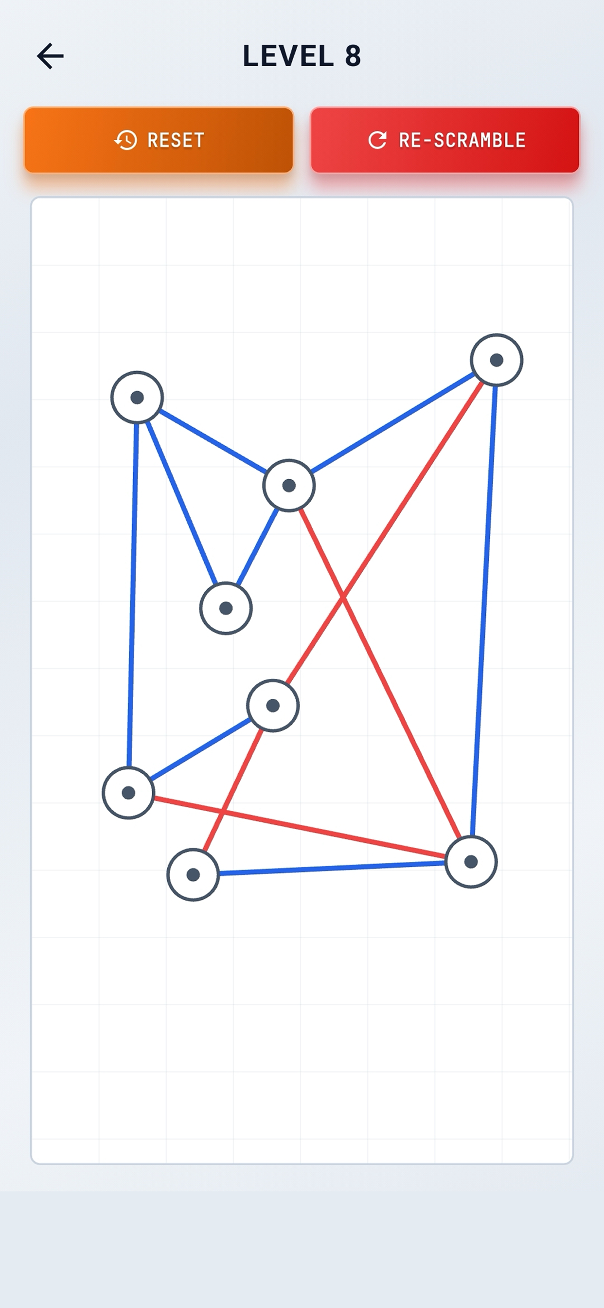 Untangle: Line Brain Puzzle screenshot 3