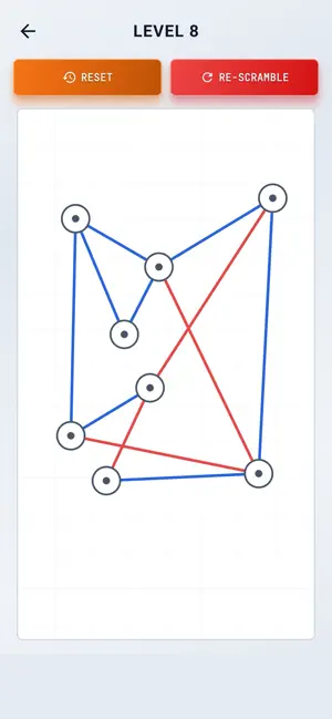 Untangle: Line Brain Puzzle screenshot 3