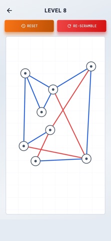 Untangle: Line Brain Puzzle screenshot