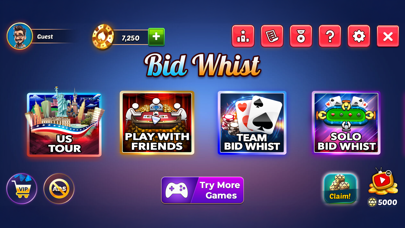Screenshot #2 pour Spades Bid Whist: Card Games