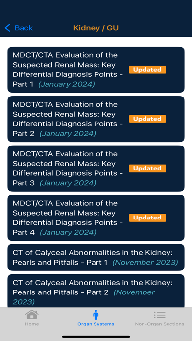CTisus iLecture Series 25 Screenshot