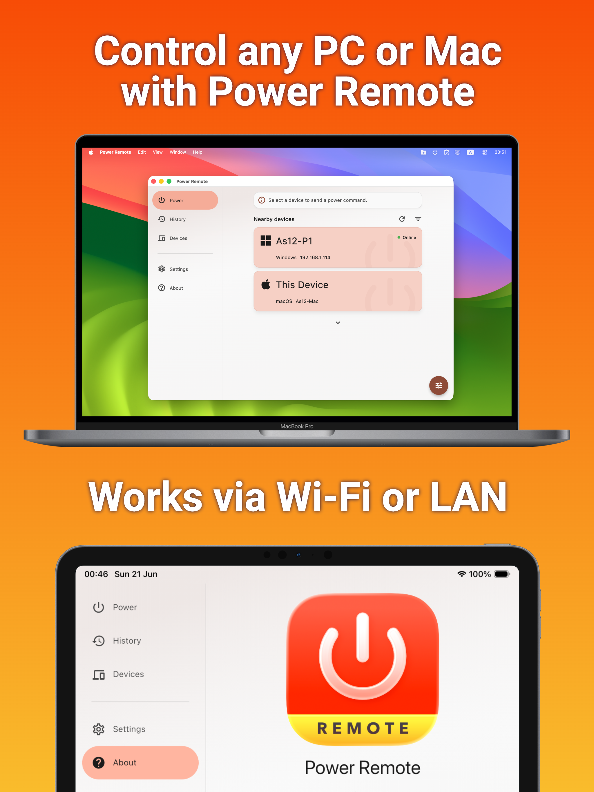Power Remote - Sleep Wake Lock