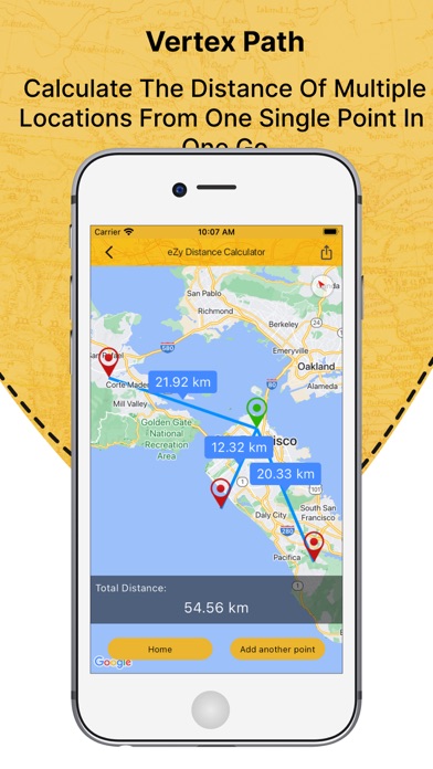 eZy Distance Calculator Screenshot