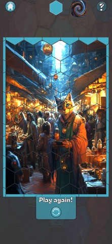 HexaMatch: fun jigsaw puzzle Screenshot 1 of 6