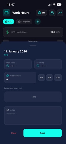 Hourly Checker Screenshot 1 of 3