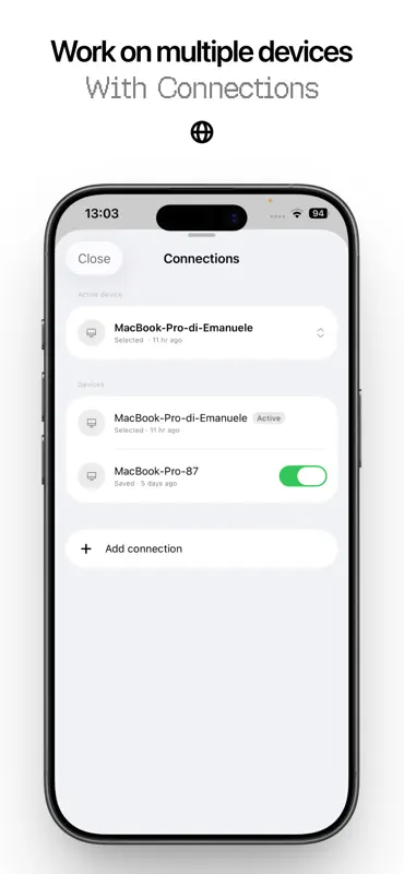 Remodex - Remote AI Coding screenshot 8 of 8