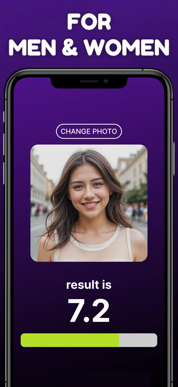 Screenshot #2 pour Face Rate - AI Beauty Meter
