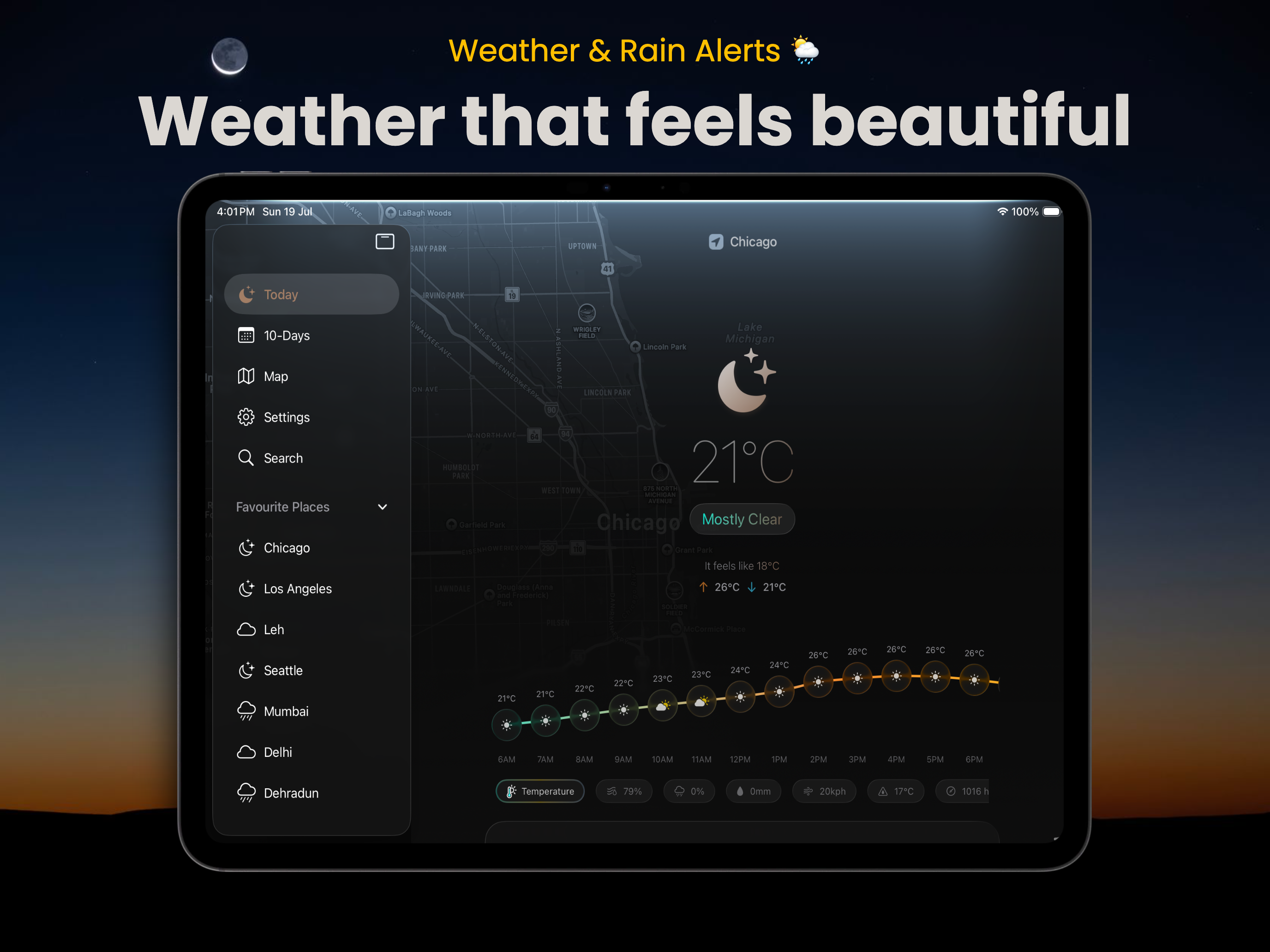 WeatherGlow - Local Forecast screenshot 11