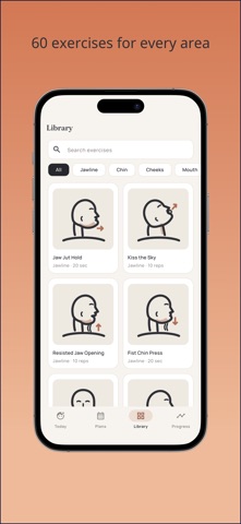 Jawline & Face Yoga - Jawlio iPhone screenshot