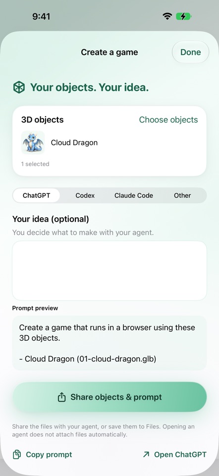 3D Craft: AI 3D Model Maker screenshot 6