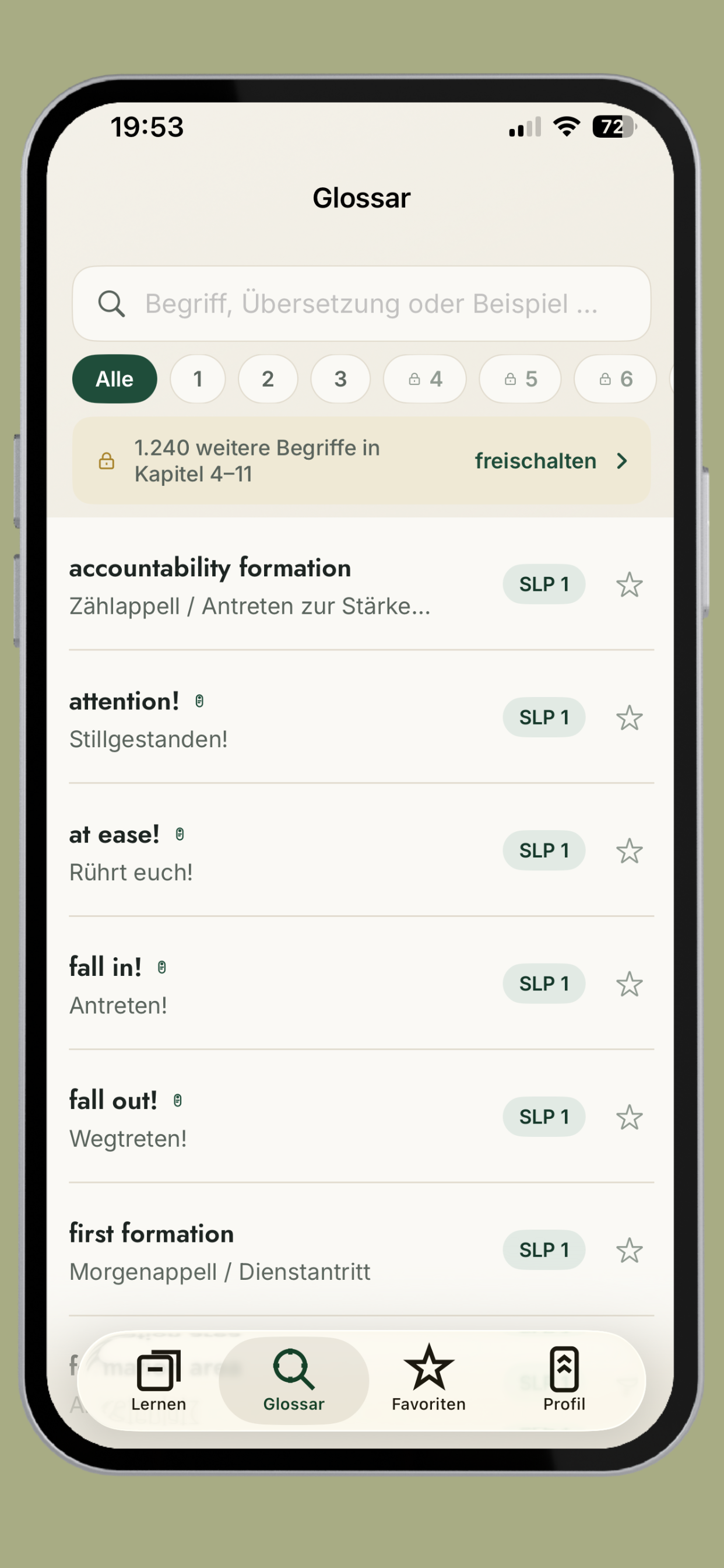 Militärisches Englisch screenshot 7