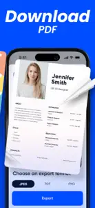 Resume Maker App - CV Builder screenshot #4 for iPhone