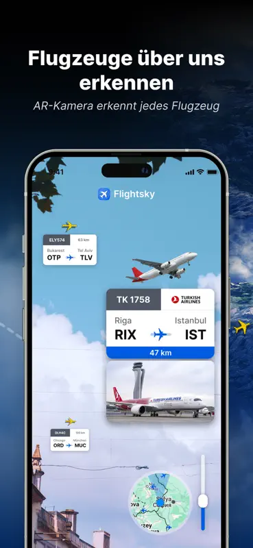 FlightSky: Live Plane Radar screenshot 2 of 10