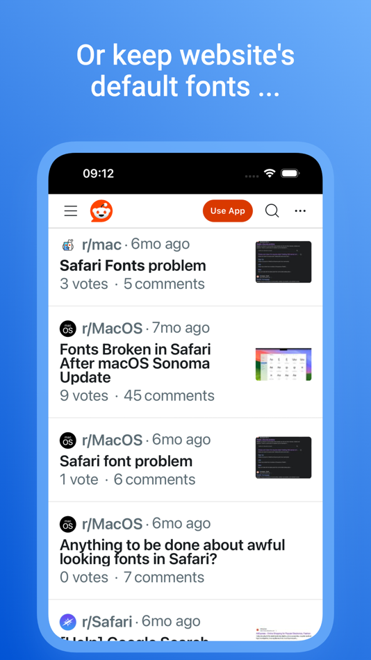 #5. Any Font for Safari - FontFlex (macOS) 게시자: Sufiyan Yasa