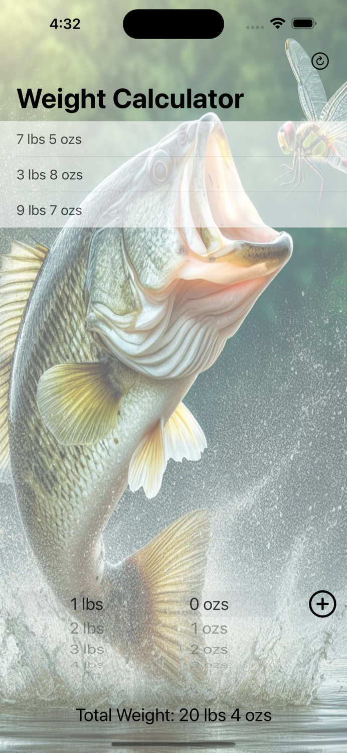 Tournament Weight Calculator