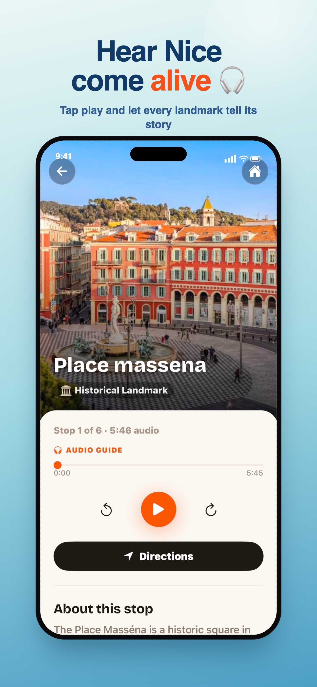 Nice City Walking Tour Guide screenshot 3