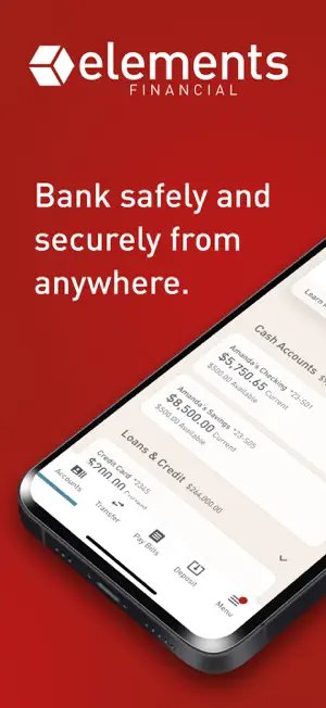 Elements Mobile Banking screenshot 1