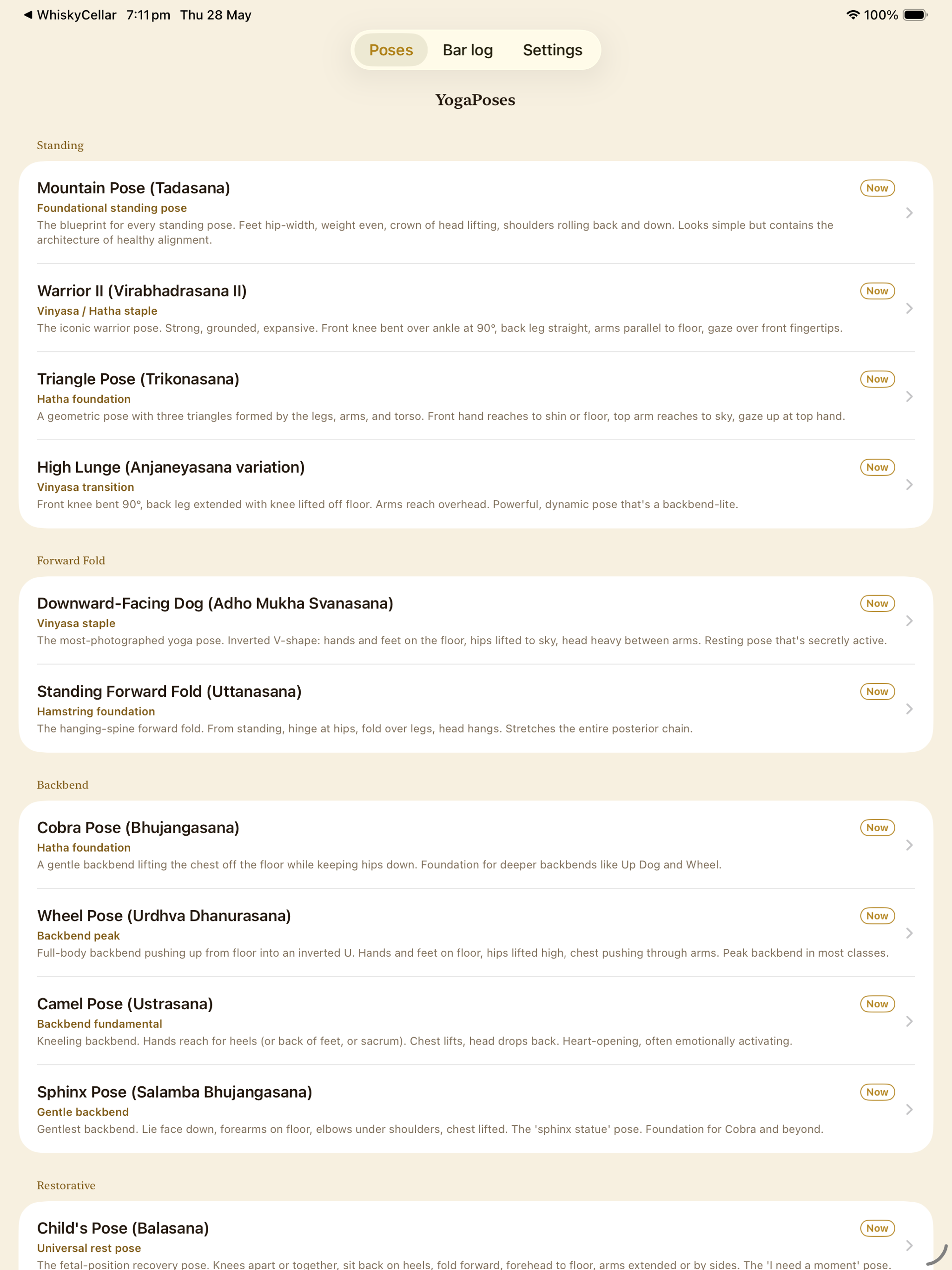 YogaPoseBook screenshot 8