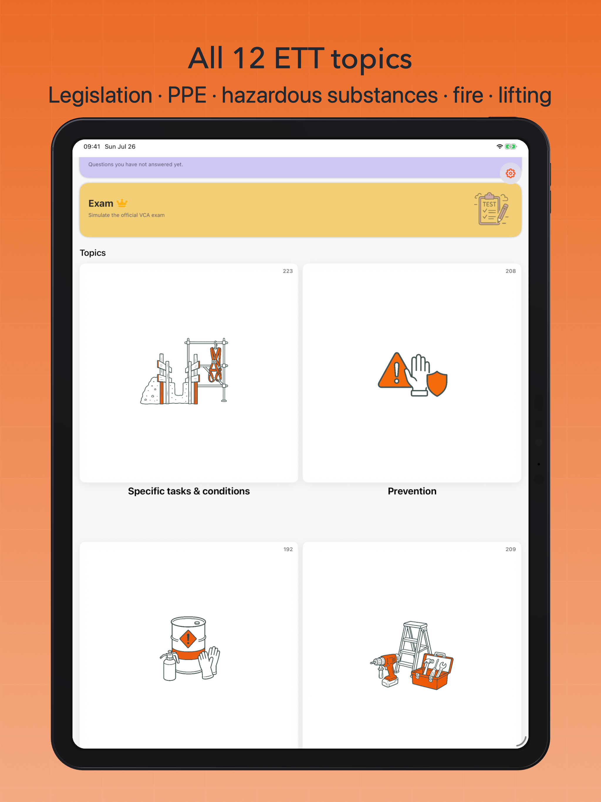 VCA Exam Prep English Test screenshot 19