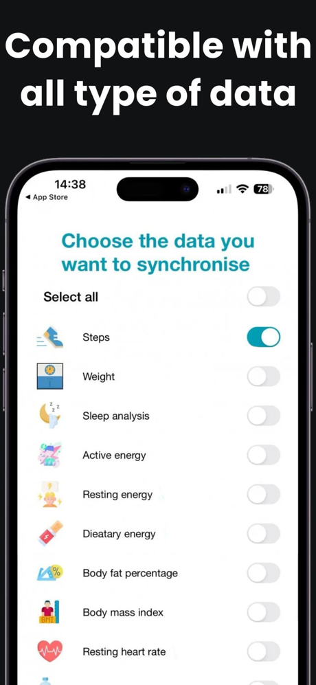 Power Sync: Fitness to Health screenshot 4