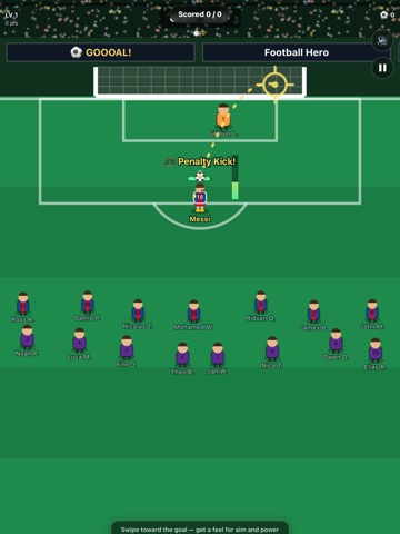 Football Hero: Road to Legend iPad screenshot
