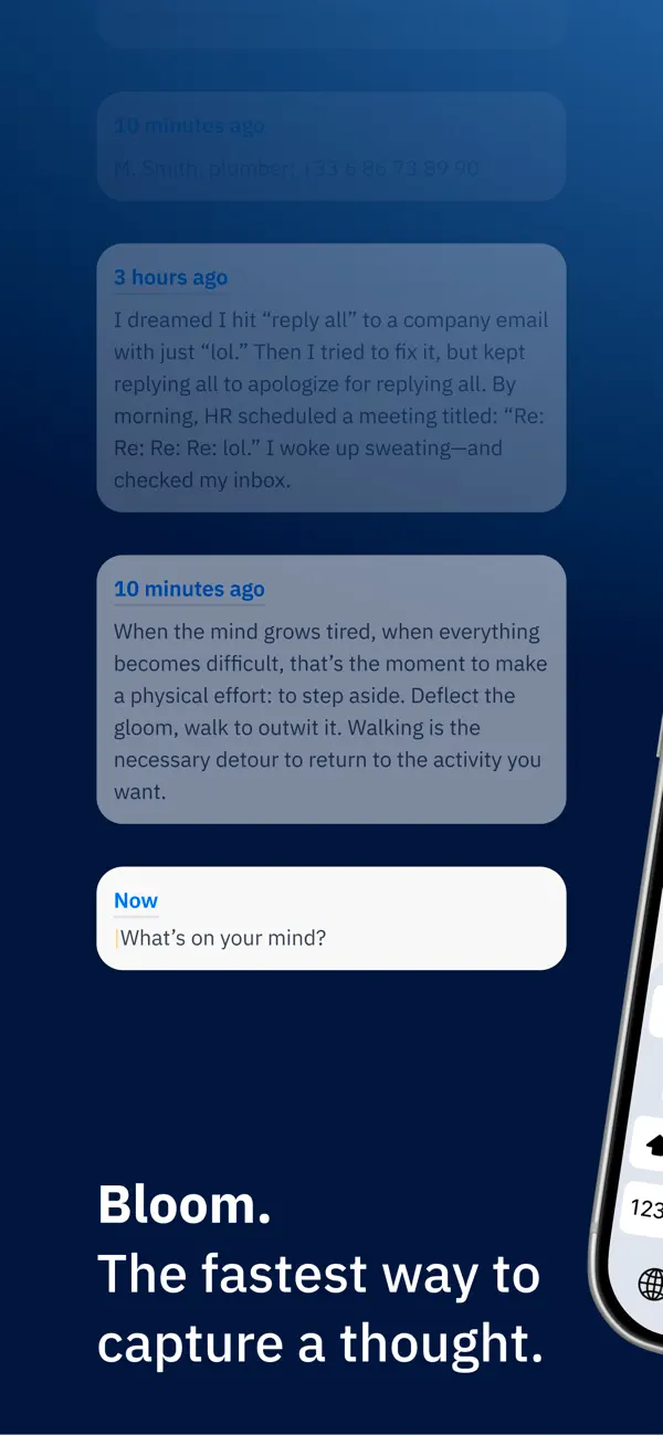 #1. Bloom: Quick Notes (iOS) Ved: Alexandre Bantz