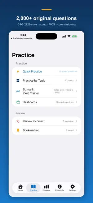 Solar PV Installation Prep screenshot 3