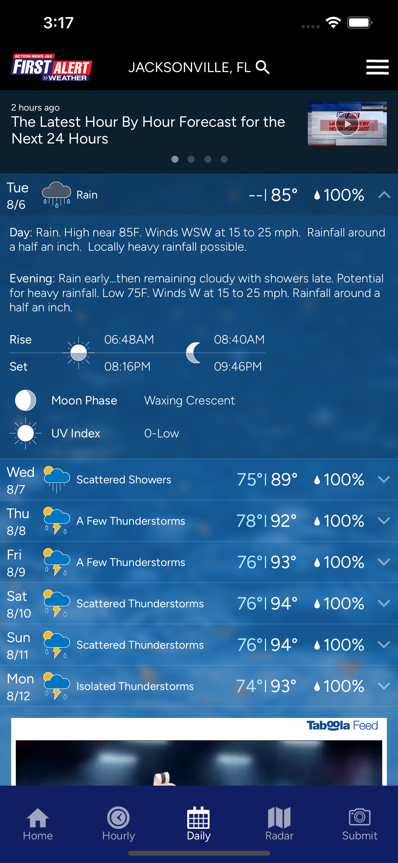 Action News Jax Weather