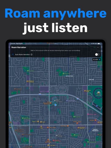 Narrate My Trip: Audio Tours iPad screenshot