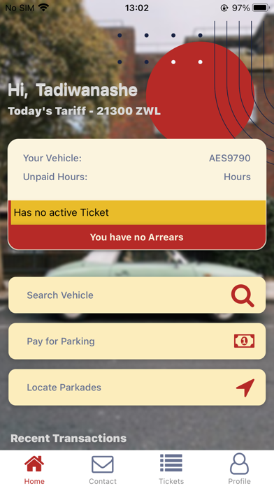 City Parking Assist Screenshot