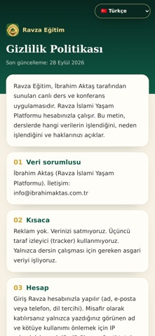 Ravza Eğitim Screenshot 4 of 4