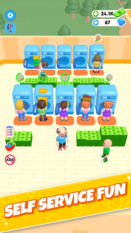 Laundry Rush - Idle Game screenshot 5
