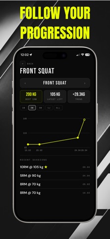 FreeWOD: Workout Tracker iPhone screenshot