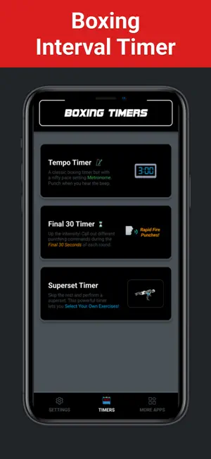 Pro Boxing Round Timer screenshot 4