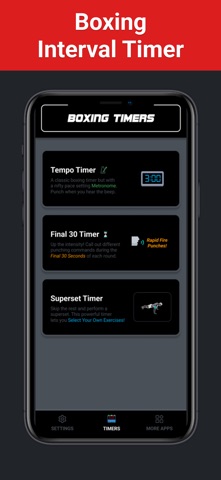 Boxing Timer Countdown screenshot