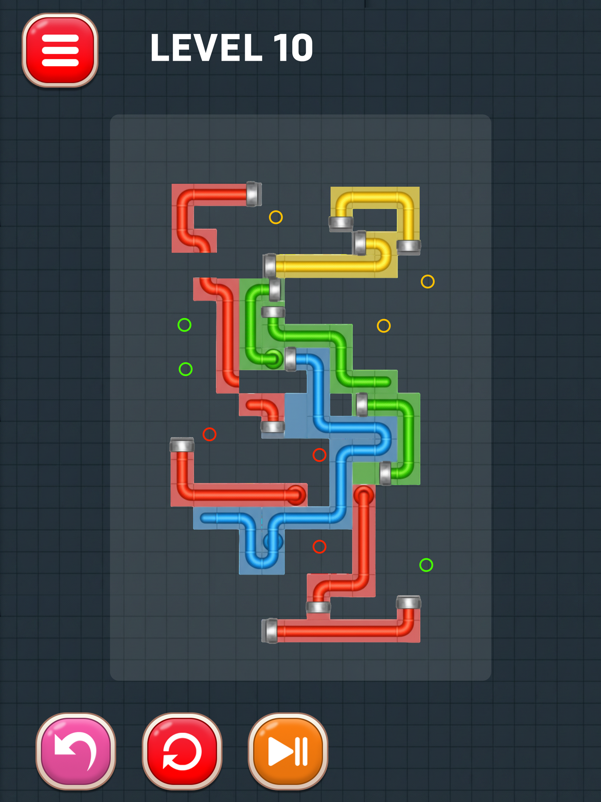 Line Pipe Flow Puzzle Games screenshot 11