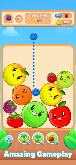 Fruit Match Juicy Drop Merge screenshot 3