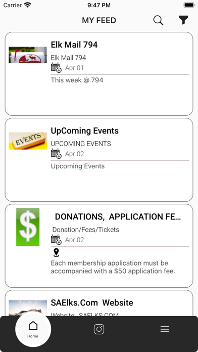 Santa Ana Elks 794 Screenshot