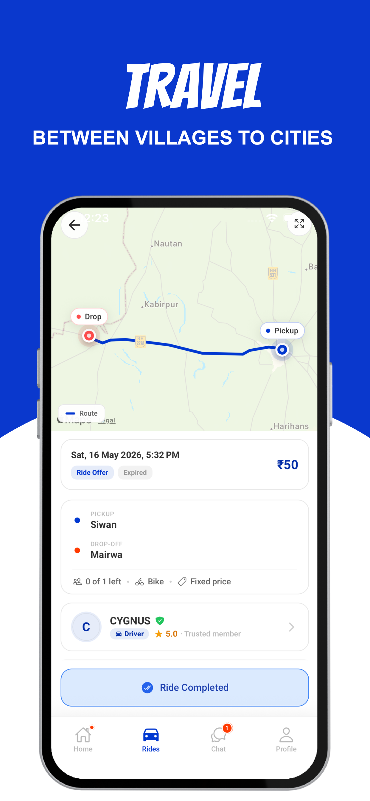 RaahiOne - Car & Bike Pooling