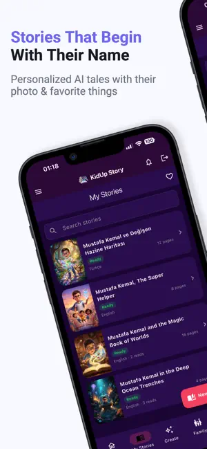 Upstory: AI Story Maker screenshot 1