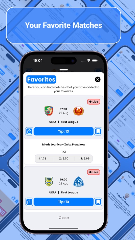 #6. AI Betting Tips (iOS) By: Vitalii Kapatsyna
