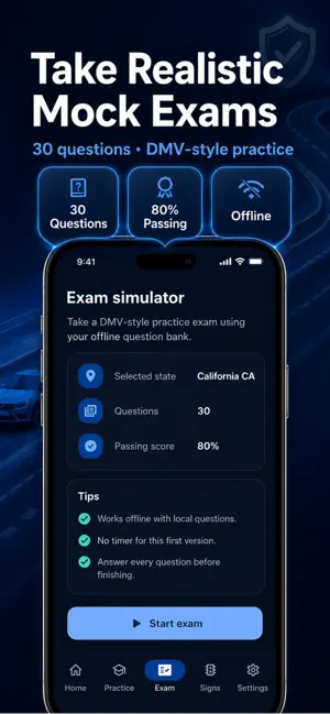 USA Driving Test Prep screenshot 3