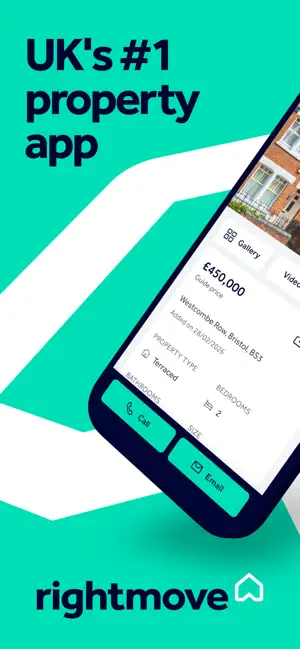 Rightmove property search iPhone screenshot 1